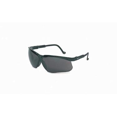 Imagem de UVEX by Honeywell 763-S3201 Genesis Safety Eyewear, Black Frame, Espresso Lens, Ultra-Dura Anti-Scratch Coating (Pack of 10)