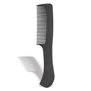 Imagem de Kit 3 Pentes Plástico Cabelos Pequeno Médio Grande Preto