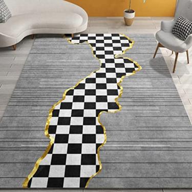 Imagem de Tapetes de área grande para decoração de interiores para meninos e meninas, quarto de crianças, tapete de chão antiderrapante de fibra de poliéster, tapete de ioga, sofá de veludo de cristal sem pelos para sala de estar