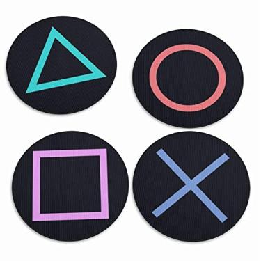 Imagem de Jogo de Porta Copos Yaay 4 peças - Seleção 1 Cor:Botões PSX