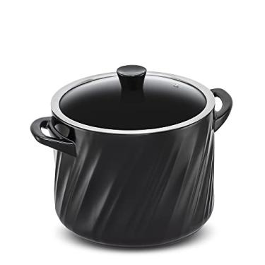 Imagem de Ceraflame Caçarola Alta Twist 24Cm 7500Ml Preta