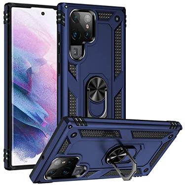 Imagem de Armor caixa de metal magnético para Samsung Galaxy A12 A33 A53 A13 A73 A03s A50 A51 A32 A21S A31 A71 A52 A70 A72 A22 S22 5G tampa de anel, T3, para Samsung A32 5G