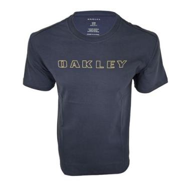 Imagem de Camiseta Oakley Mod Bark Tee Masculina - Marinho
