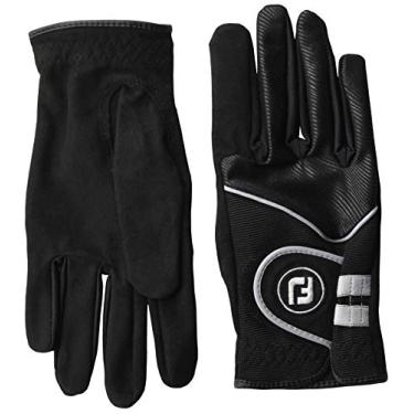 Imagem de Luvas femininas de golfe Chuva FootJoy, par (preta), Preto, Medium/Large