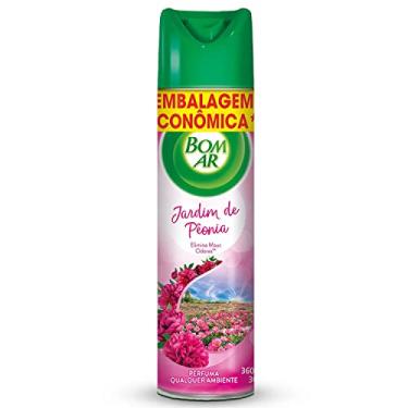 Imagem de Aromatizador Bom Ar Aerossol Jardim de Peônia 360ml Embalagem Econômica