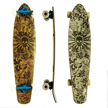 Imagem de Long Boards Skateboard Skateboard Deck, Cruiser Skateboards，Skateboards for Adults，Complete Skateboard，Suitable for Teenagers, Beginners, Children, Adults LATT LIV