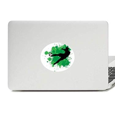 Imagem de Adesivo de vinil para notebook com emblema de futebol americano, futebol americano, esportivo, Penalty Kick