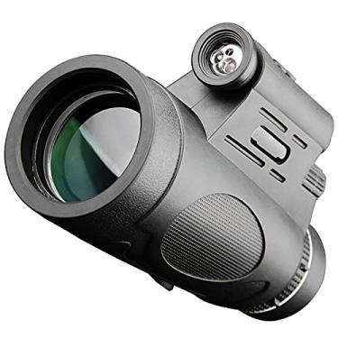 Imagem de Telescópio monocular 12X50 HD Telescópios para adultos BAK4 Monóculos à prova de água de prisma à prova de água escopo para observação de pássaros, viagens, caminhadas, acampamento, turismo