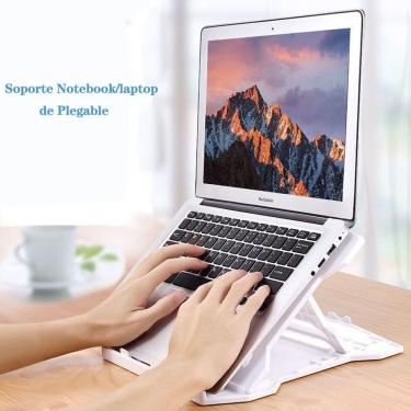 Imagem de Suporte dobrável para notebook branco