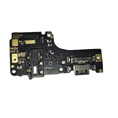 Imagem de ruichuang Substituição da placa de porta de carregamento do conector Dock para Xiaomi Redmi Note 10S M2101K7BG