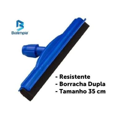 Imagem de Rodo bralimpia dry 35cm azul sem cabo, RODO dRAY 35CM SEM CABO