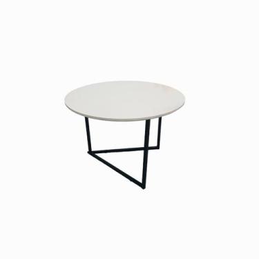 Imagem de Mesa de Centro Jade Industrial Pés de Ferro Pronto Envio - DTH