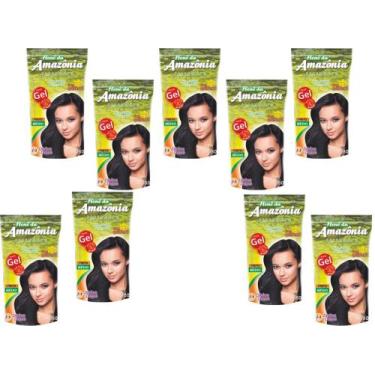 Imagem de Amazonia Preto Medio (Preto Natural) Hene em Gel 180gr Divina Dama Pou