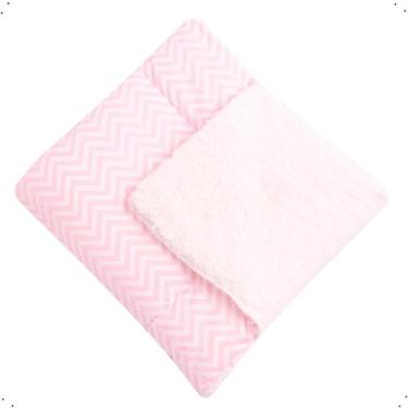 Imagem de Manta De Bebe Sherpa Cobertor Quentinho 80cm x 75cm Fofinho Estampas L