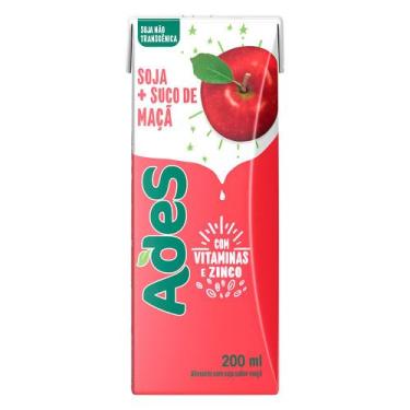 Imagem de Bebida de Soja Sabor Maçã Ades 200ml