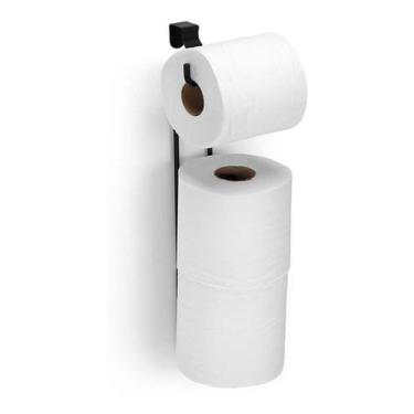 Imagem de Suporte Porta Rolo P/ 3 Papel Higiênico Black Arthi 2564