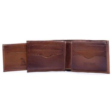 Imagem de Carteira Masculina Executiva Couro Porta Cartão Removível 002 - Rucksa