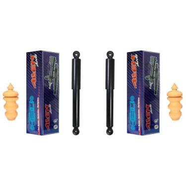 Imagem de Par Amortecedores + Kit Traseiro Chery Qq 2012 2013 2014 15 - Allen