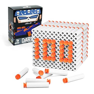 Imagem de EKIND Bala de espuma de refil de dardos de sucção 100 peças compatível com armas Nerf N-Strike Elite, Branco, 100