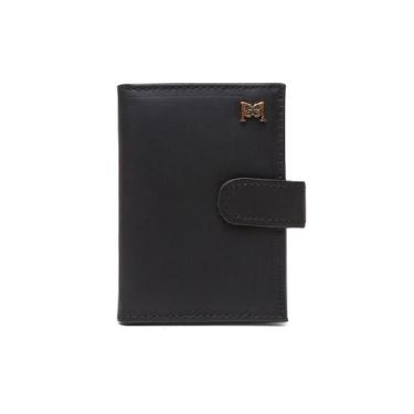 Imagem de Carteira feminina em couro legítimo - Marrenta Shoes, Preto