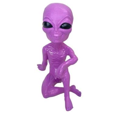 Imagem de Mini Alienígena E.T Extraterrestres Pose descontraído  - LZ Decorações