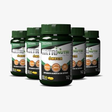 Imagem de Artrinutri Ômega - Colágeno Tipo 2 + Ômega 3 + D3 - 60 cápsulas - Kit 