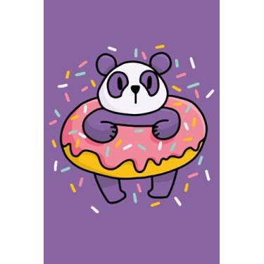 Imagem de Donut Panda: Notizbuch (120 Seiten, 15x23cm, gepunktet) Dotted Bullet Grid Tagebuch Journal