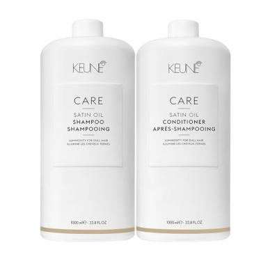 Imagem de Kit Keune Care Satin Oil Duo 1L (2 produtos)