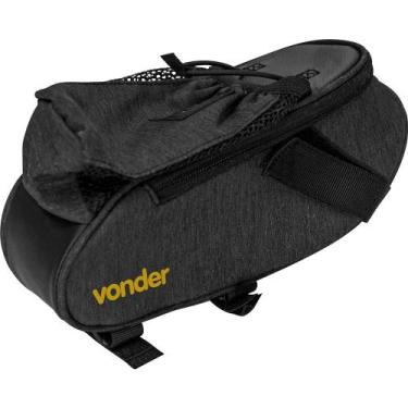 Imagem de Bolsa de Selim c/ Suporte de Garrafa d'água p/ Bicicleta Vonder