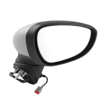 Imagem de DACOLWZING Espelho retrovisor elétrico para carro, conjunto de espelho lateral compatível com Fiesta -MK7 2008 2009 2010 2011 2012, direita