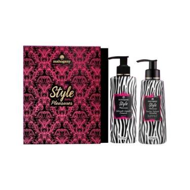 Imagem de Mahogany kit style pleasures sab liq 250ml+ hidratante 200ml