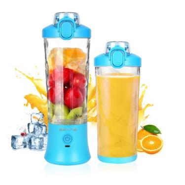 Imagem de Liquidificador portátil SEAINS para batidos/smoothies 600 mL 6 lâminas