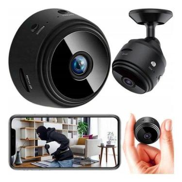 Imagem de Mini Câmera Espiã Visão Noturna Wifi Monitoramento Celular - Mini Came