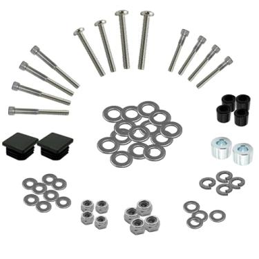Imagem de 75465G01 Kit de reparo solar de carrinho de golfe para EZGO DCS/PDS/TXT/Medalhista 2 lugares 1994-2013, kit de montagem de buchas de parafuso de aço inoxidável 75465-G01