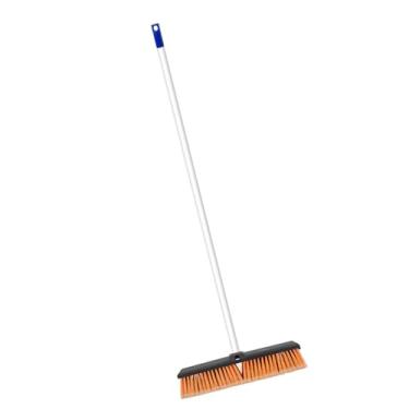 Imagem de IEUDNS Vassagem pesada para limpeza de piso Brush rígido Brush multifuncional Manunhão longa para o quintal ao ar livre de garagem