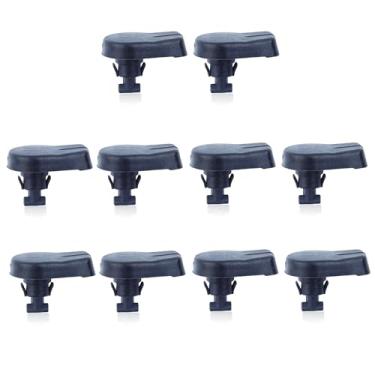 Imagem de 10 peças/lote Tampa do filtro de ar botão de bloqueio giratório para STIHL MS390 MS310 MS290 MS250 MS230 MS210 021 023 025 peças de motosserra 11231412301