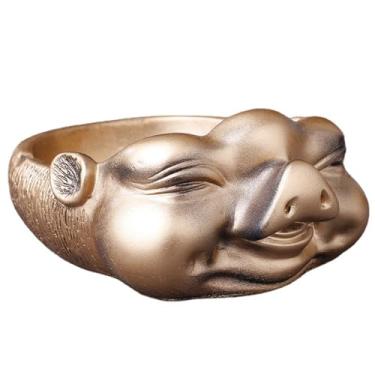 Imagem de Cinzeiro de mesa criatividade, modelagem, mesa, cinzeiro, moda, divertido, feminino, homem, para fumar, material de resina, uso doméstico, ornamentos de escritório (cor: Dourado)