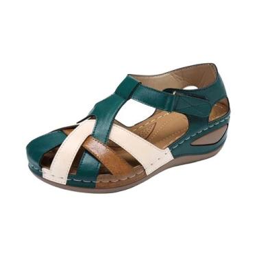 Imagem de Sandálias Esportivas Femininas Leves E Respiráveis Com Ponta Fechada P