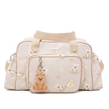 Imagem de Bolsa Maternidade Lequiqui Alaska Grande - Rosa