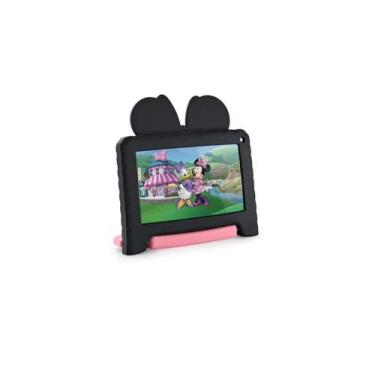 Imagem de Tablet Infantil Minnie com Controle Parental 4GB RAM 64GBTela 7 pol Ca