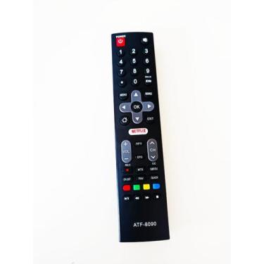 Imagem de Controle remoto TV Philco 4K LED 55 Netflix PTV55 PTV55U PTV55U21 PTV5