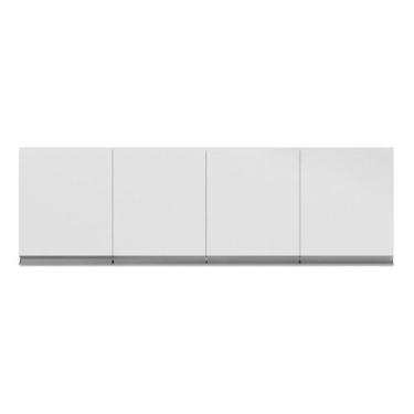 Imagem de Armário Aéreo Módulo P/cozinha Andreia 160cm Ajl Móveis, Branco