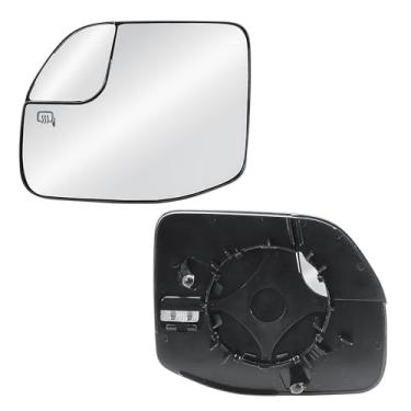 Imagem de Espelho retrovisor de porta do lado esquerdo do motorista de substituição aquecido com placa traseira e vidro de ponto cego para Ford Maverick Bronco Sport 2022-2025