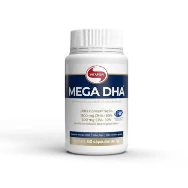 Imagem de Ômega 3 Mega DHA 1500mg Vitafor 60 Cápsulas