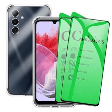Imagem de Kit Capa Capinha Anti Impacto + 2 Películas Ceramica 9D Para Samsung Galaxy M34
