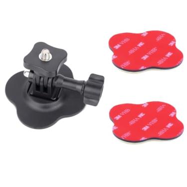 Imagem de TANSUO Kit de fixação de adesivo de montagem de capacete flexível para Insta360 X5 X4, X3, X2, Ace Pro, Ace, suporte de câmera de capacete compatível com GoPro Hero, SJCAM, câmera panorâmica