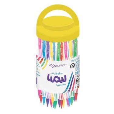 Imagem de Lapiseira 0.5Mm Wow Fun Metal Graf/Borrac.6Cor - LEONORA