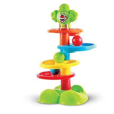 Imagem de Brinquedo Educativo Palhaco Pom Pom - MARAL, Colorido, Palhaço