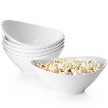 Imagem de Teocera Conjunto de tigelas pequenas de porcelana, tigelas pequenas de 293 ml para sobremesa, sorvete, lanche