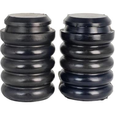 Imagem de XYZIL Kit de mola auxiliar traseira SSR-207-47 compatível com Chevrolet GMC Silverado Sierra 2500 3500 HD 2500HD 3500HD 2011-2023 4X2 4X4 Leaf Air Suspension Bump Stop Pickup preto